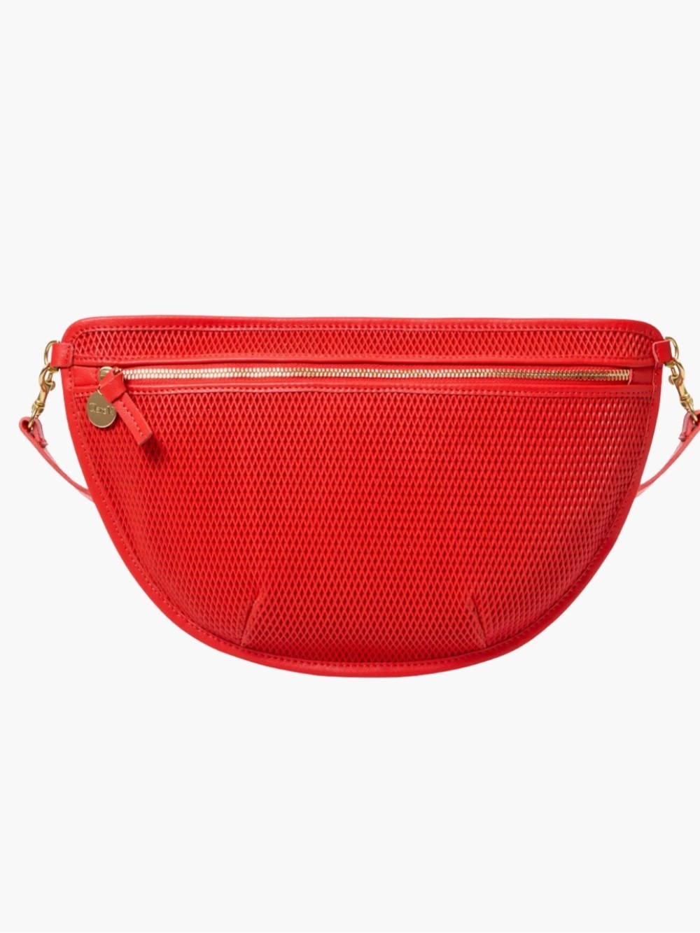 Clare V GRANDE FANNY BAG Limited Edition Sold Out Color Bright poppy NEW